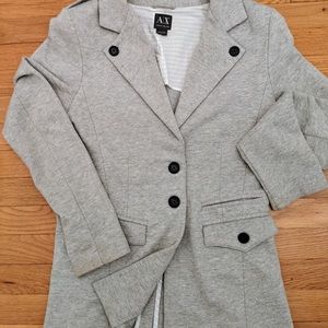 Armani Exchange blazer.